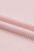 Ribbed Roll-tab Sleeve Chest Pocket Oversize Top
